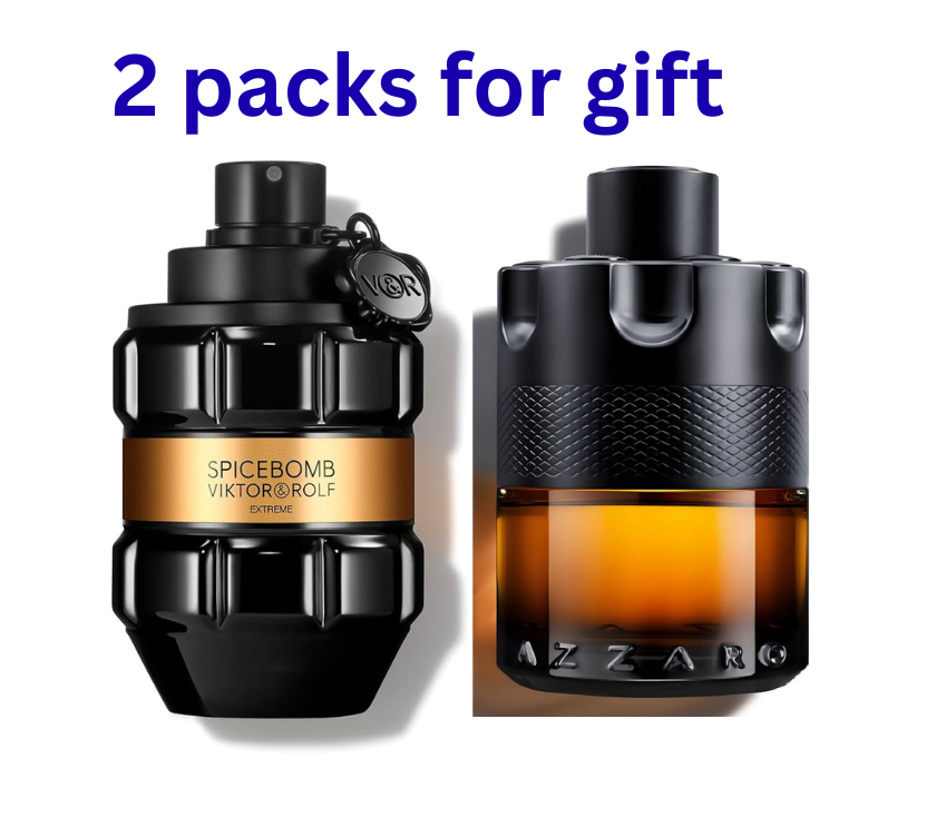 Azzaro brown + Spicebomb brwon perfumes