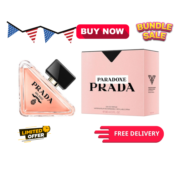 PRADA PARADOXE PERFUME FOR WOMEN 3.3OZ/90ML
